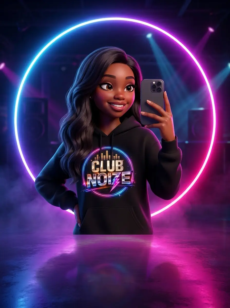 Example: a fan turned into a 3D Club Noize character